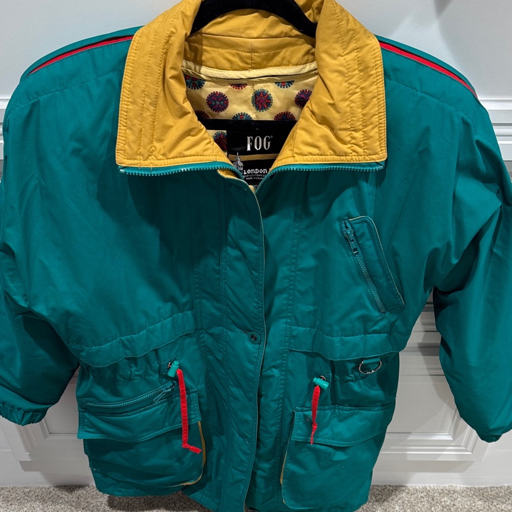 Vintage 80s London Fog Puffer Jacket